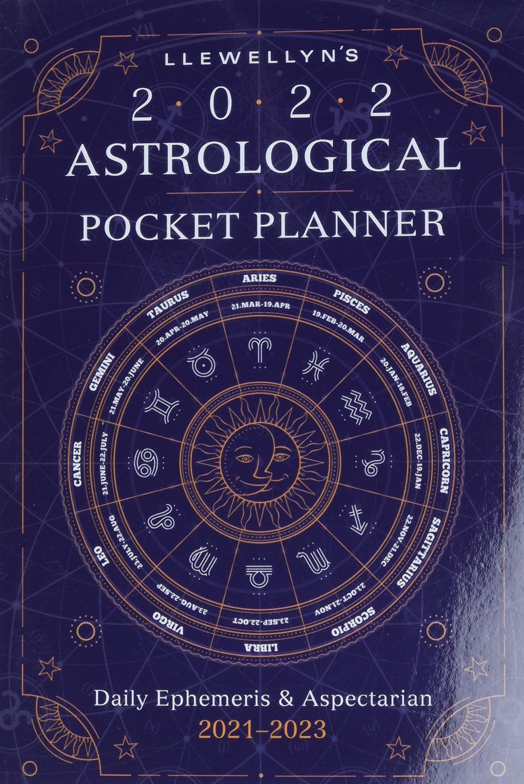Llewellyn's 2022 Astrological Pocket Planner: Daily Ephemeris & Aspectarian 20212023,Used