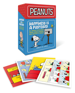 Peanuts: Happiness Is A Postcard: 50 Unique Postcards From Charlie Brown And SnoopyS World