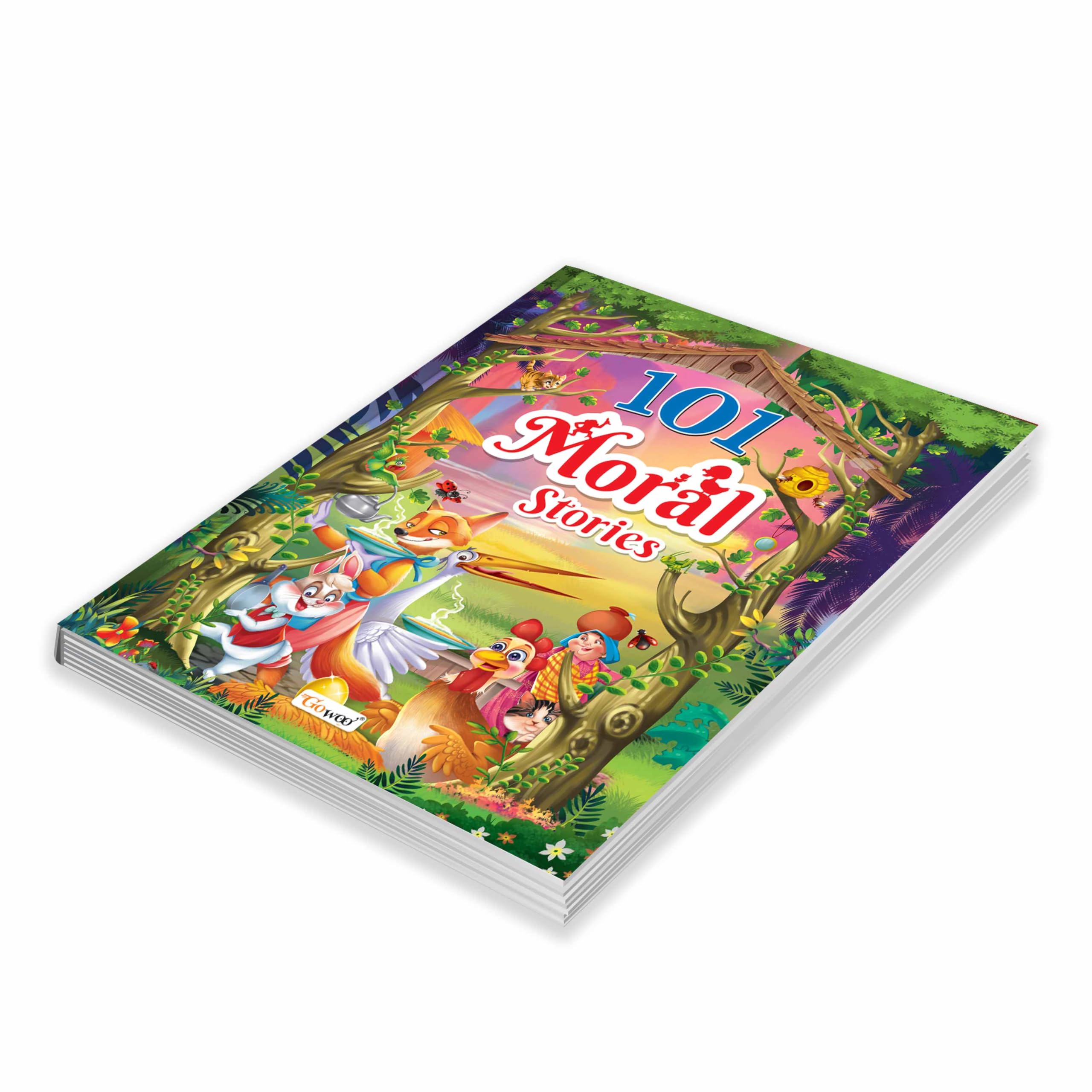 101 Moral Stories : Story Books For Kids, Witty Moral Stories, Fun Bedtime Stories For Young Readers, Childrens Bedtime Tales For Ages 3-12 (Paperback)