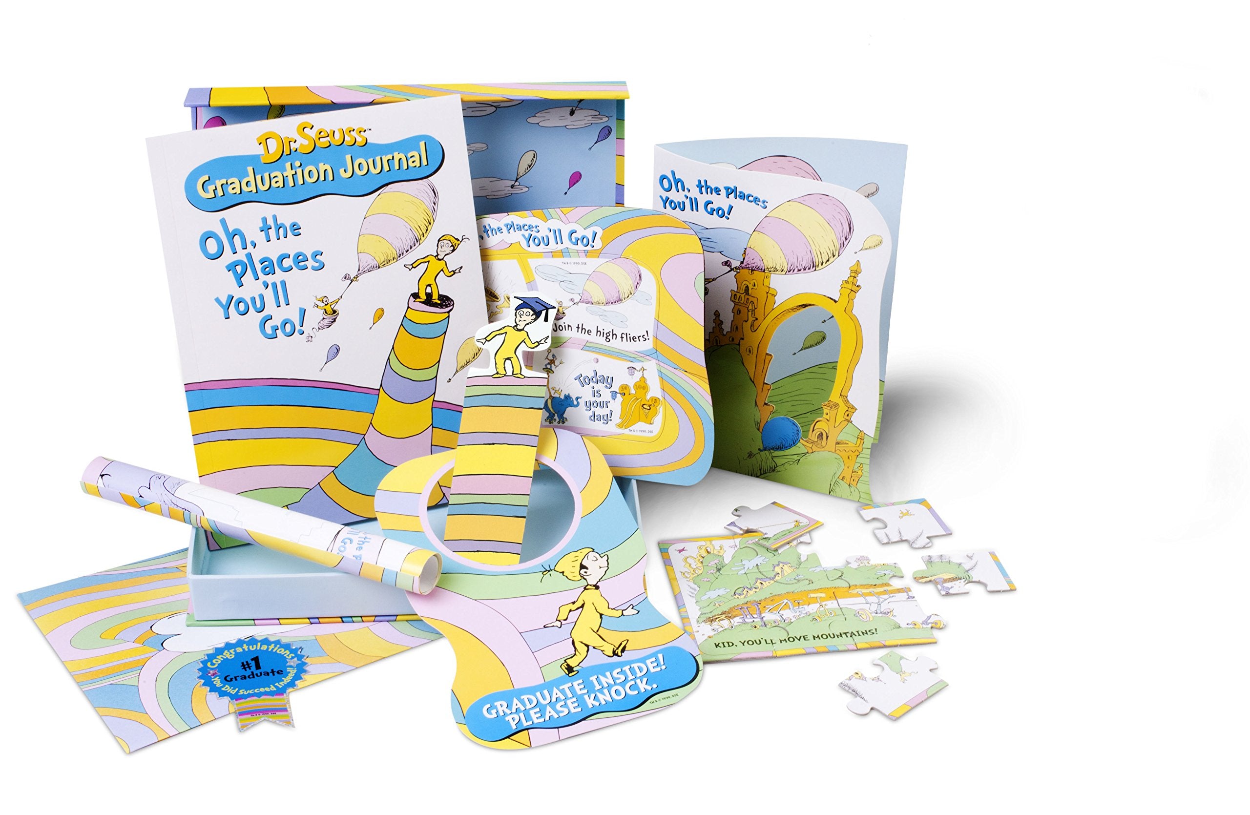 Cartwheel Books Dr. Seuss Happy Graduation Gift Set: Oh The Places You'Ll Go!