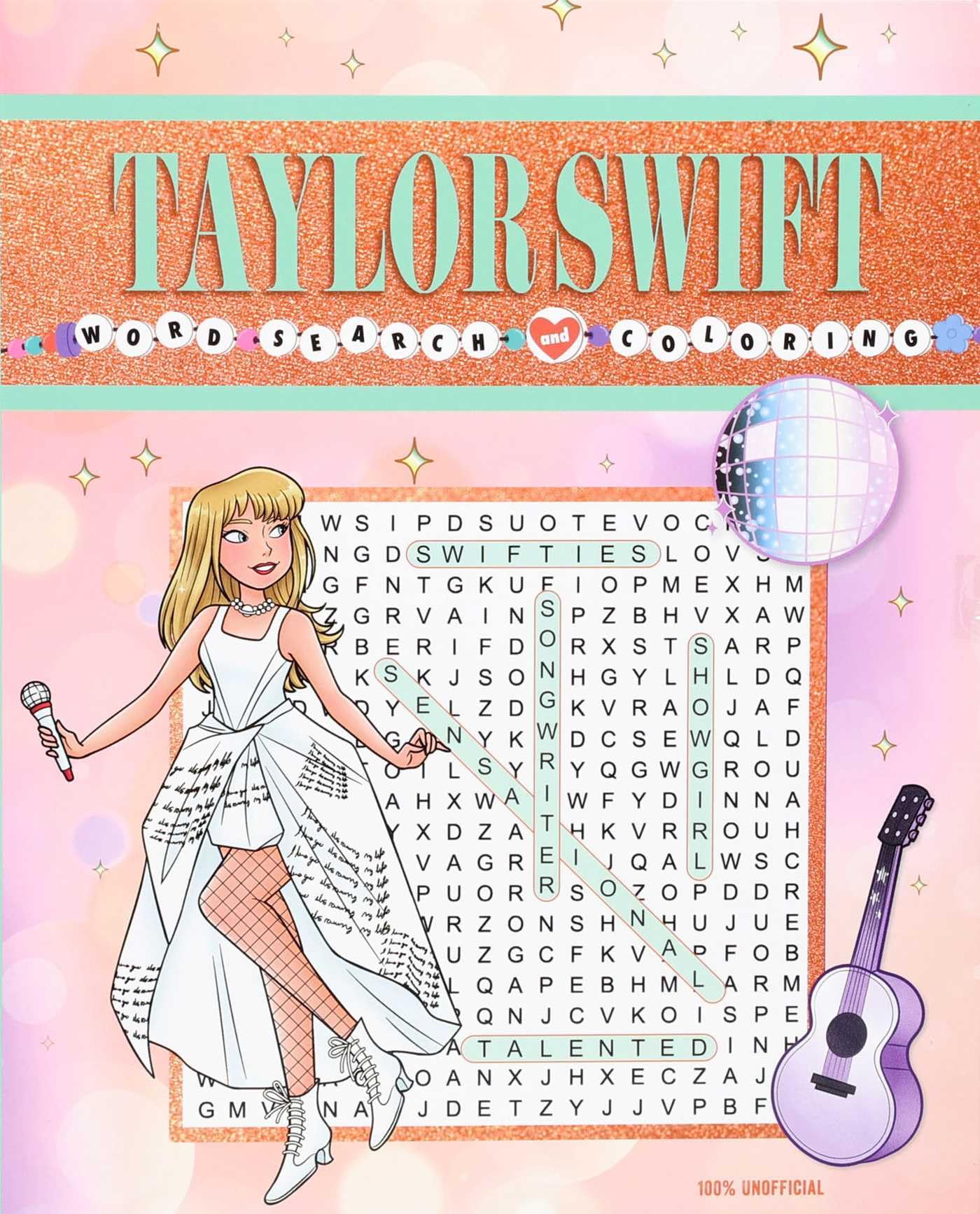 Taylor Swift Word Search And Coloring (Coloring Book & Word Search)