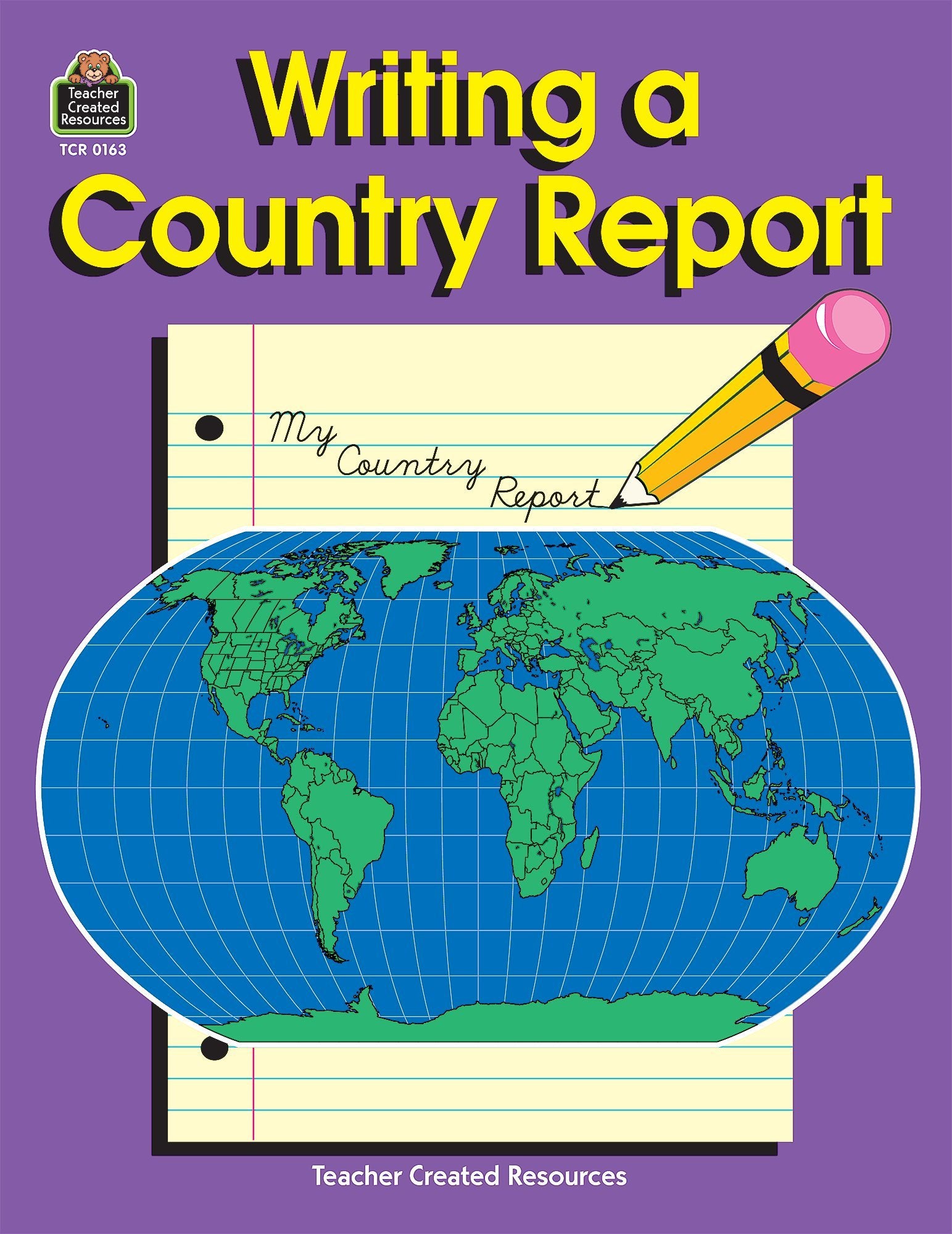 Writing a Country Report/Workbook,Used