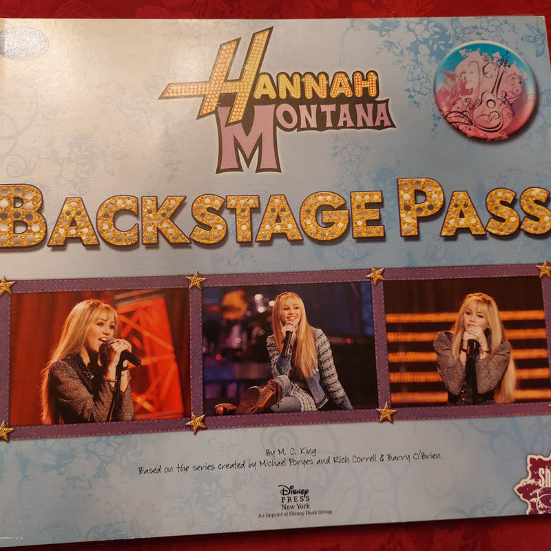Hannah Montana Backstage Pass by Disney - Exclusive Collectible for Fans, Perfect Gift for Kids and Teens
