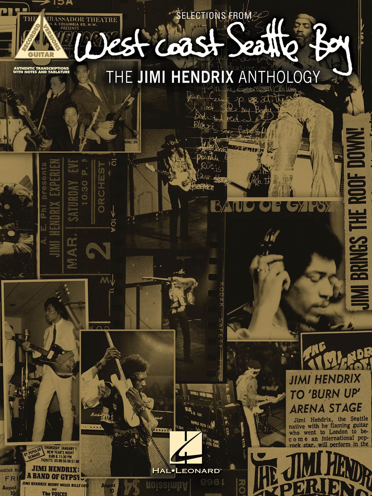 West Coast Seattle Boy: The Jimi Hendrix Anthology (Guitar Recorded Versions),Used