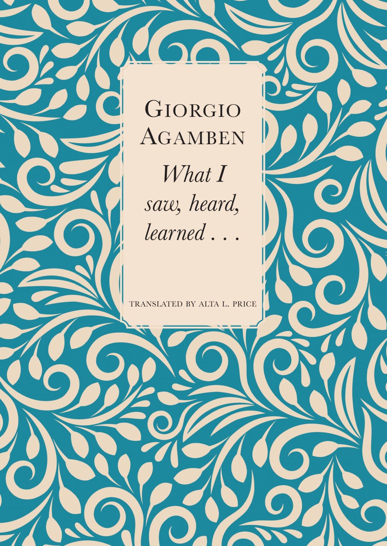 What I Saw, Heard, Learned . . . (The Italian List),Used
