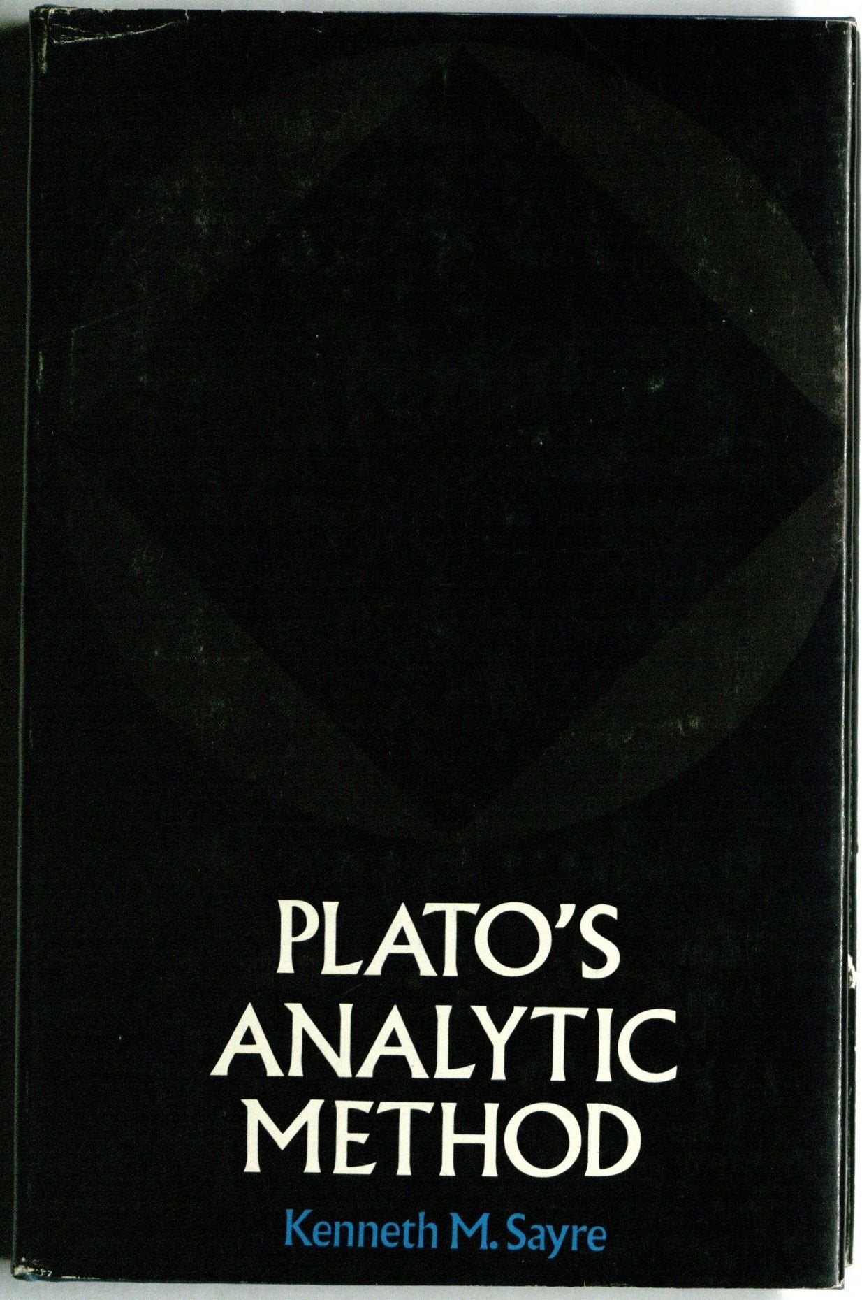 Platos Analytic Method