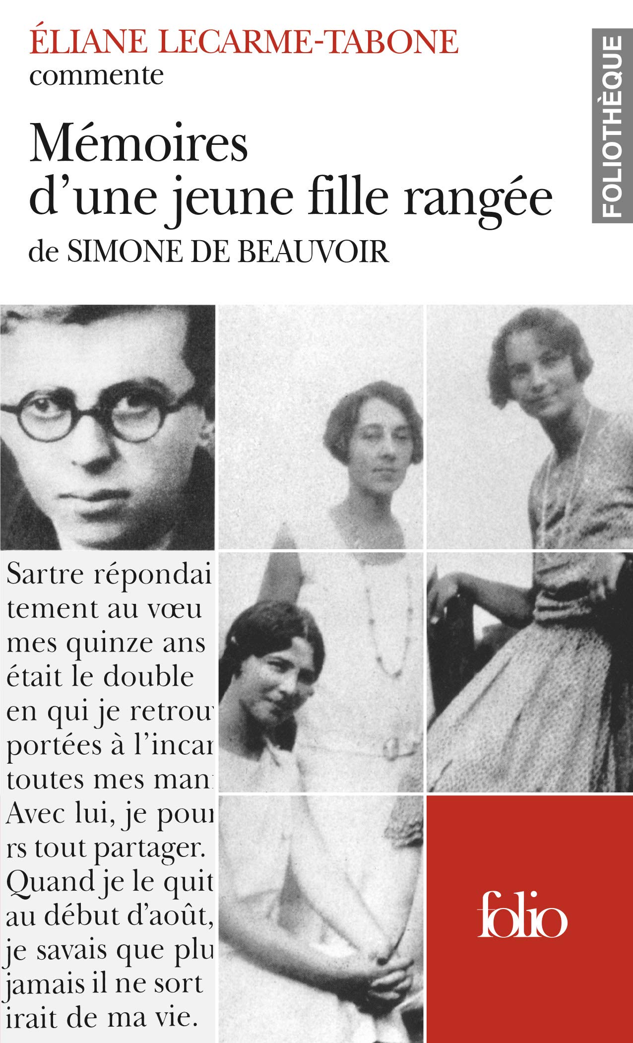 Memo D Une Jeune Fil Fo T (Foliotheque) (French Edition),Used