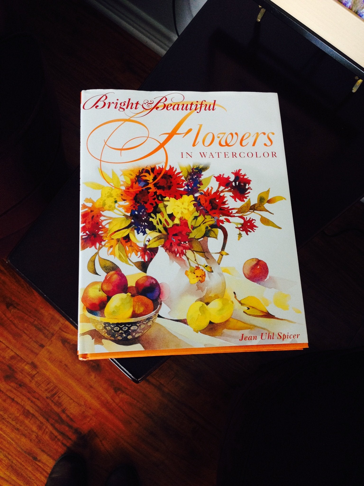 Bright and Beautiful Flowers in Watercolor,Used