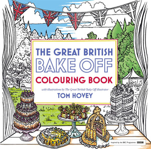 Great British Bake Off Colouring Book,Used