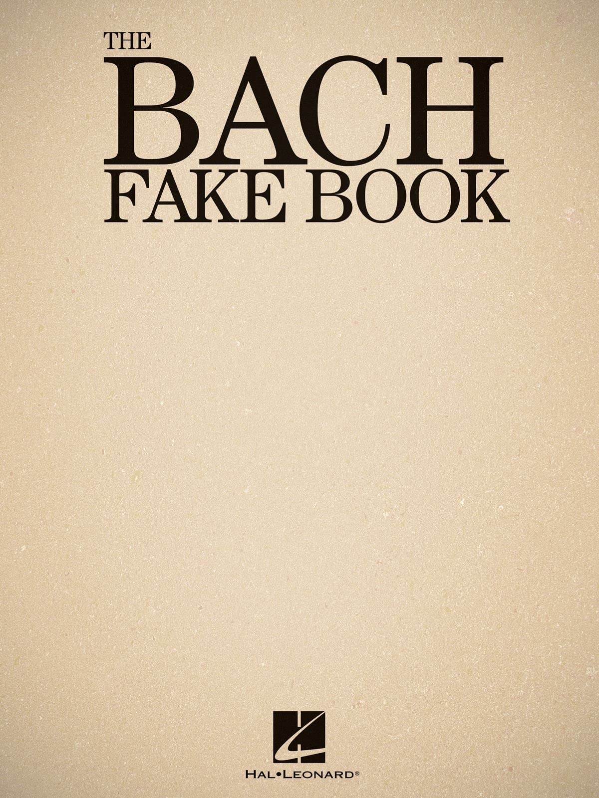 The Bach Fake Book (Fake Books),Used