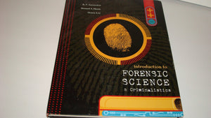 Introduction to Forensic Science and Criminalistics,New