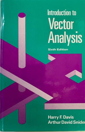 Introduction to Vector Analysis,Used