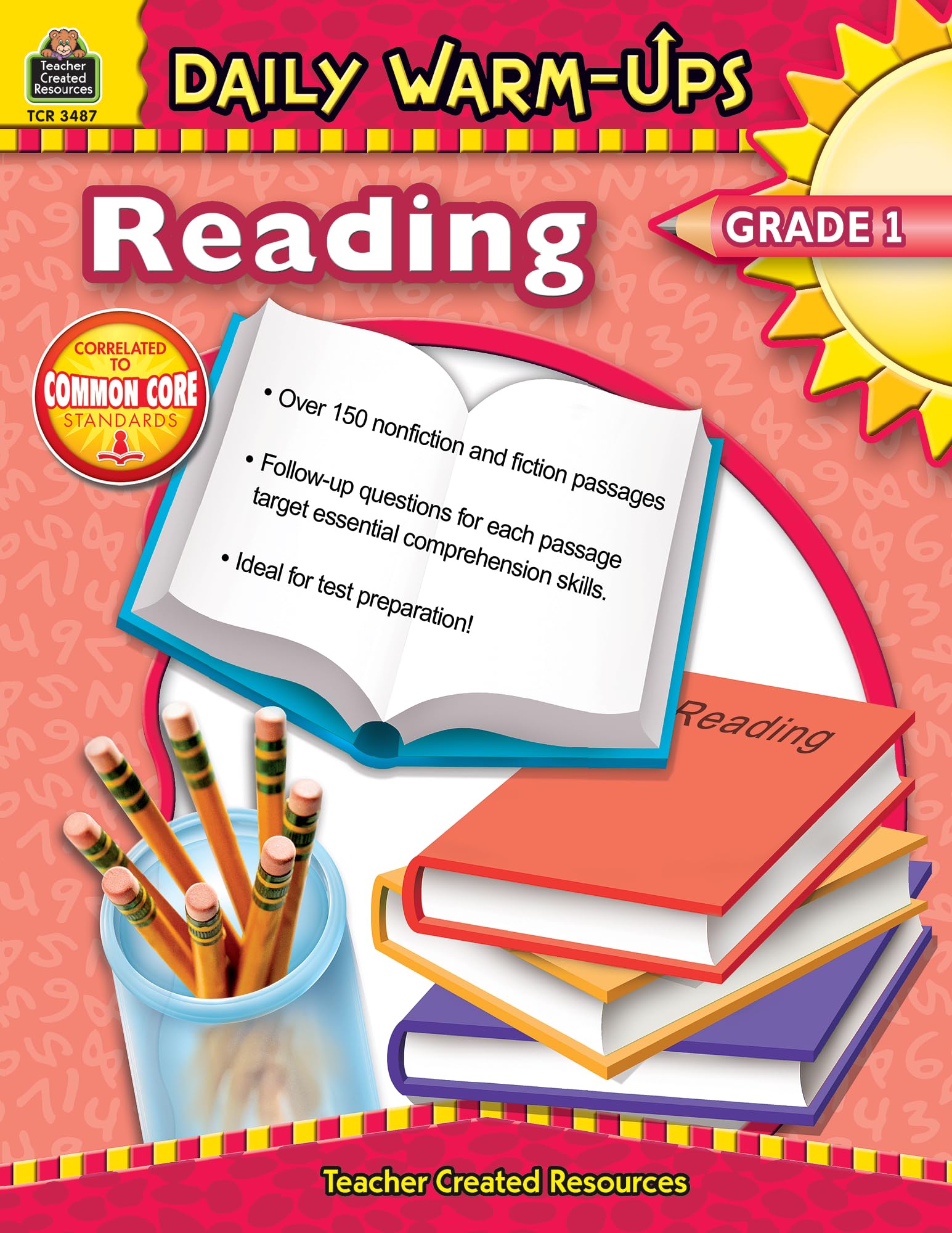 Daily WarmUps: Reading, Grade 1 from Teacher Created Resources,New