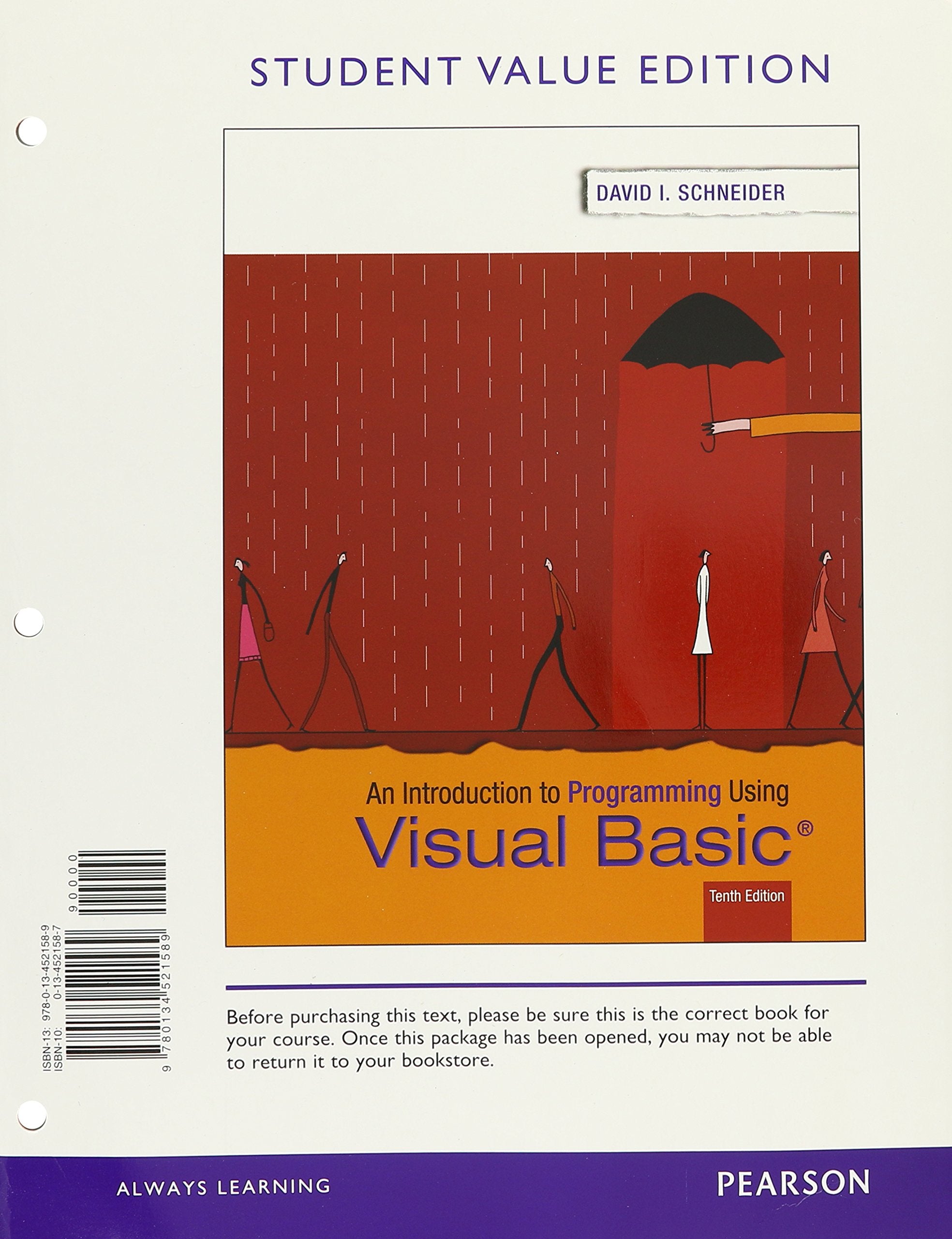 Introduction to Programming Using Visual Basic, Student Value Edition,Used