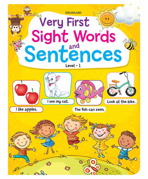 Very First Sight Words Sentences Level 1
