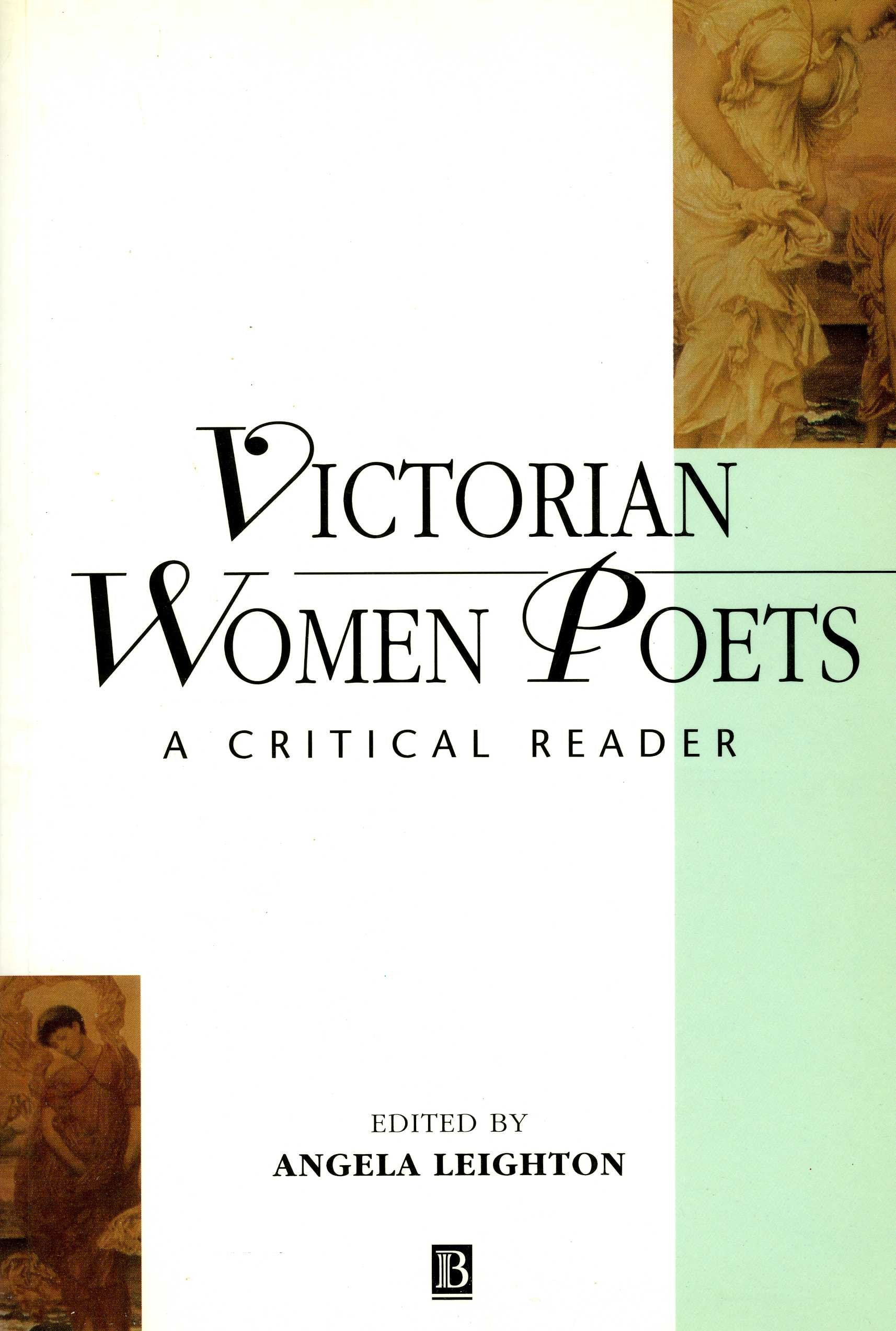 Victorian Women Poets: A Critical Reader (Blackwell Critical Readers in Literature ; 2),Used