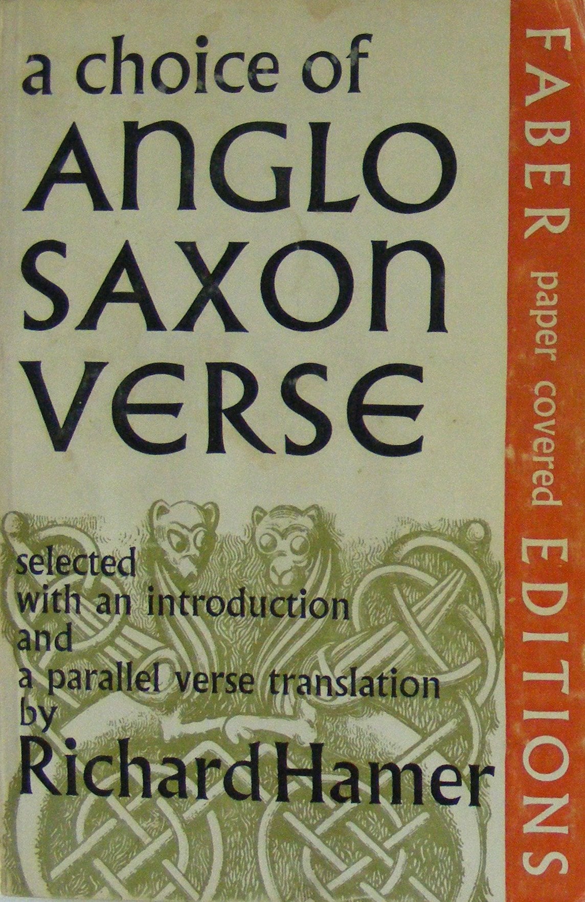 A Choice of AngloSaxon Verse,Used