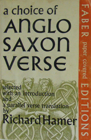 A Choice of AngloSaxon Verse,Used