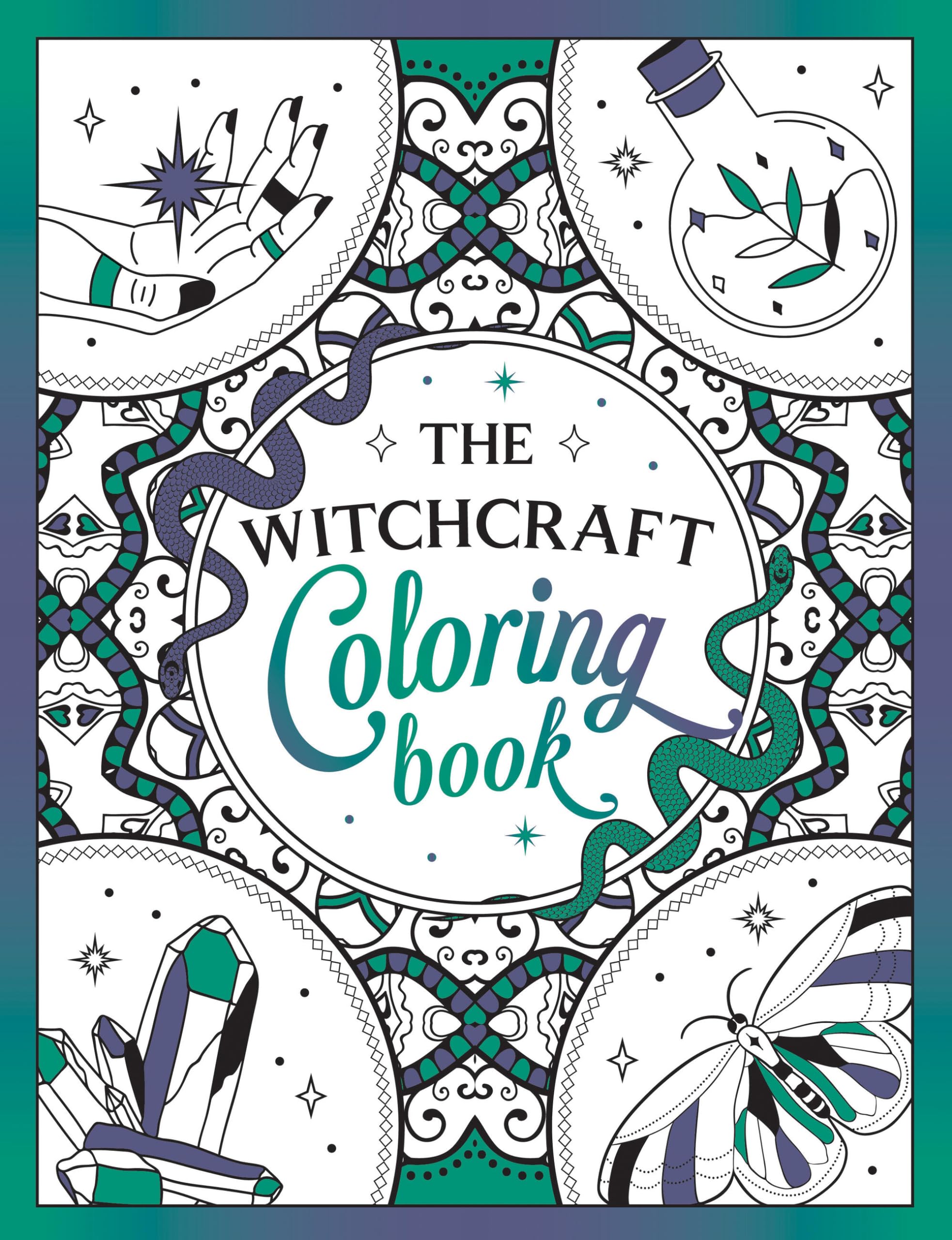 WITCHCRAFT COLORING BK