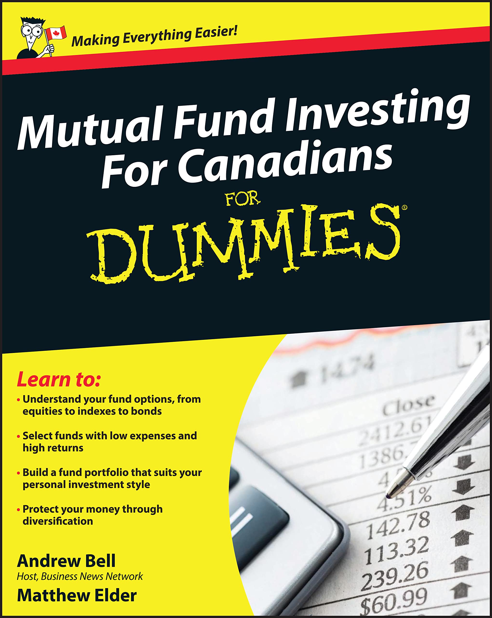 Mutual Fund Investing For Canadians For Dummies,Used