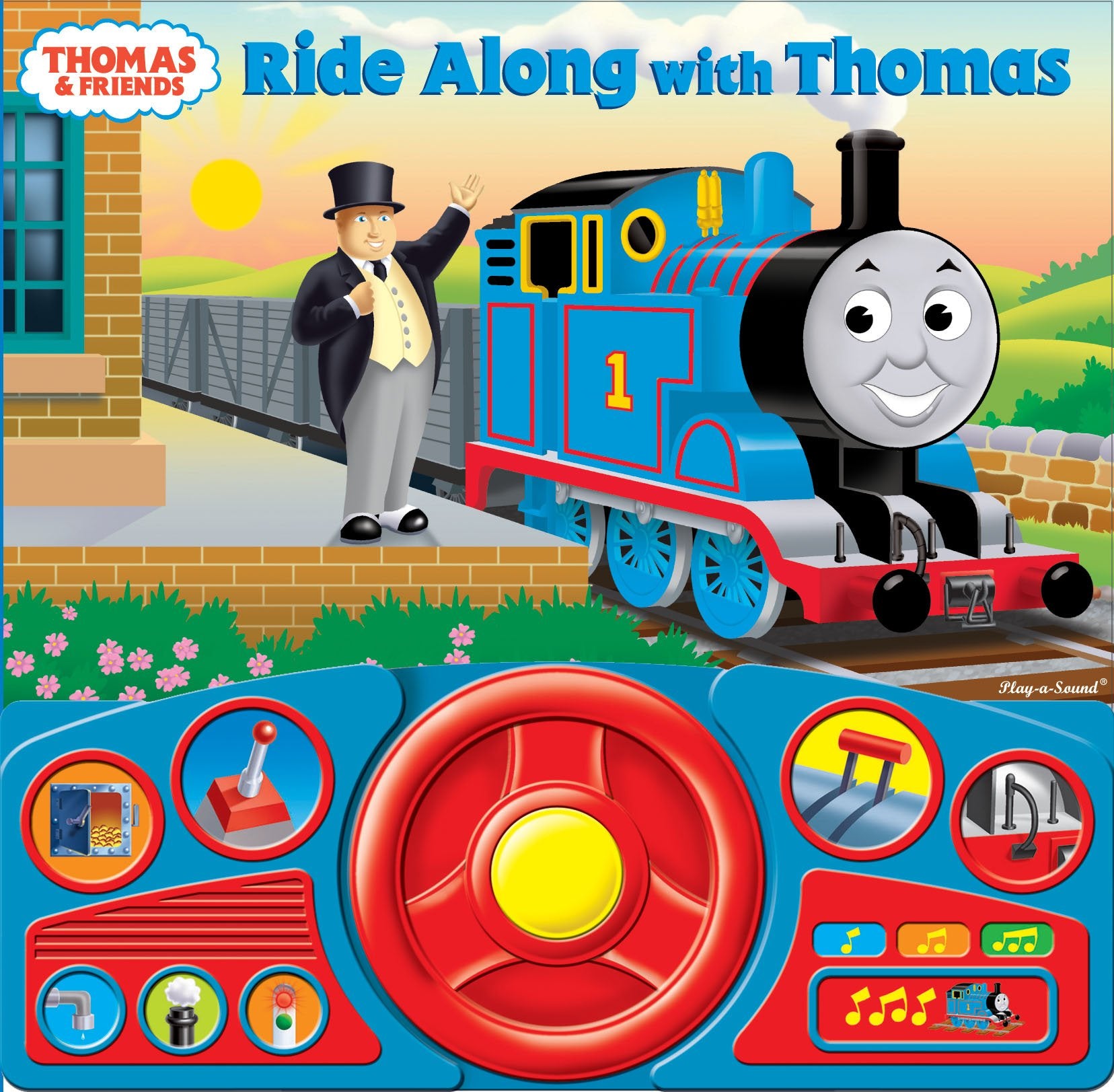 Thomas & Friends Steering Wheel Sound Book: Ride Along with Thomas (Thomas and Friends),Used