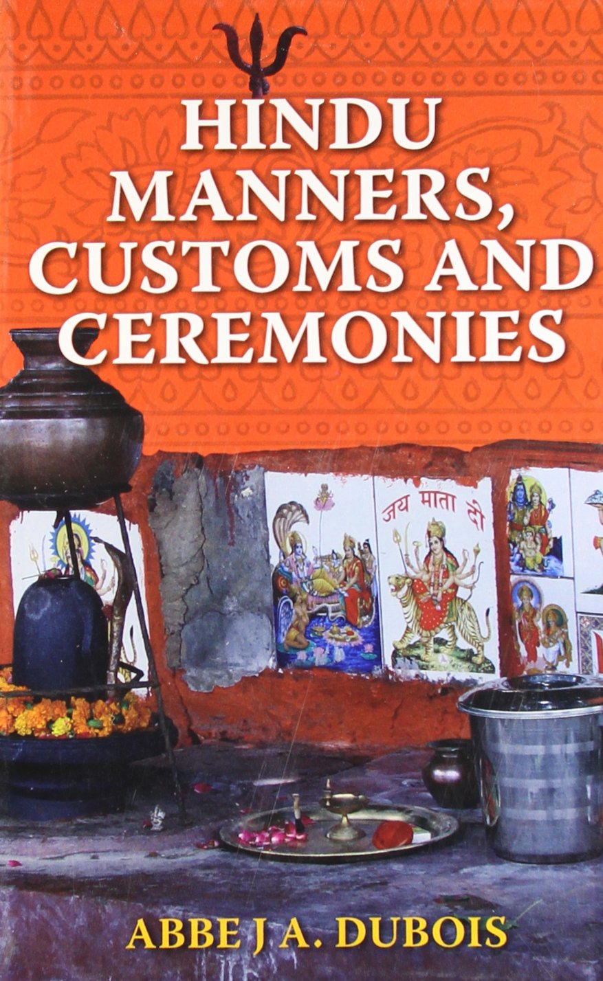 Hindu Manners Customs And Ceremonies