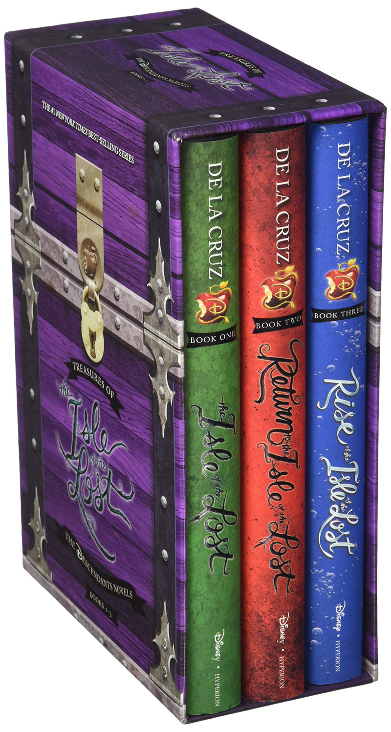 Treasures of the Isle of the Lost [3Book Hardcover Boxed Set + Poster] (The Descendants),Used
