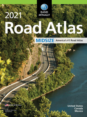 Rand McNally 2021 Midsize Road Atlas (Rand McNally Road Atlas),Used