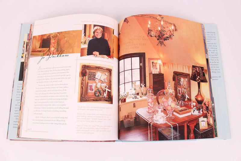 Where Women Create: Inspiring Work Spaces of Extraordinary Women,New