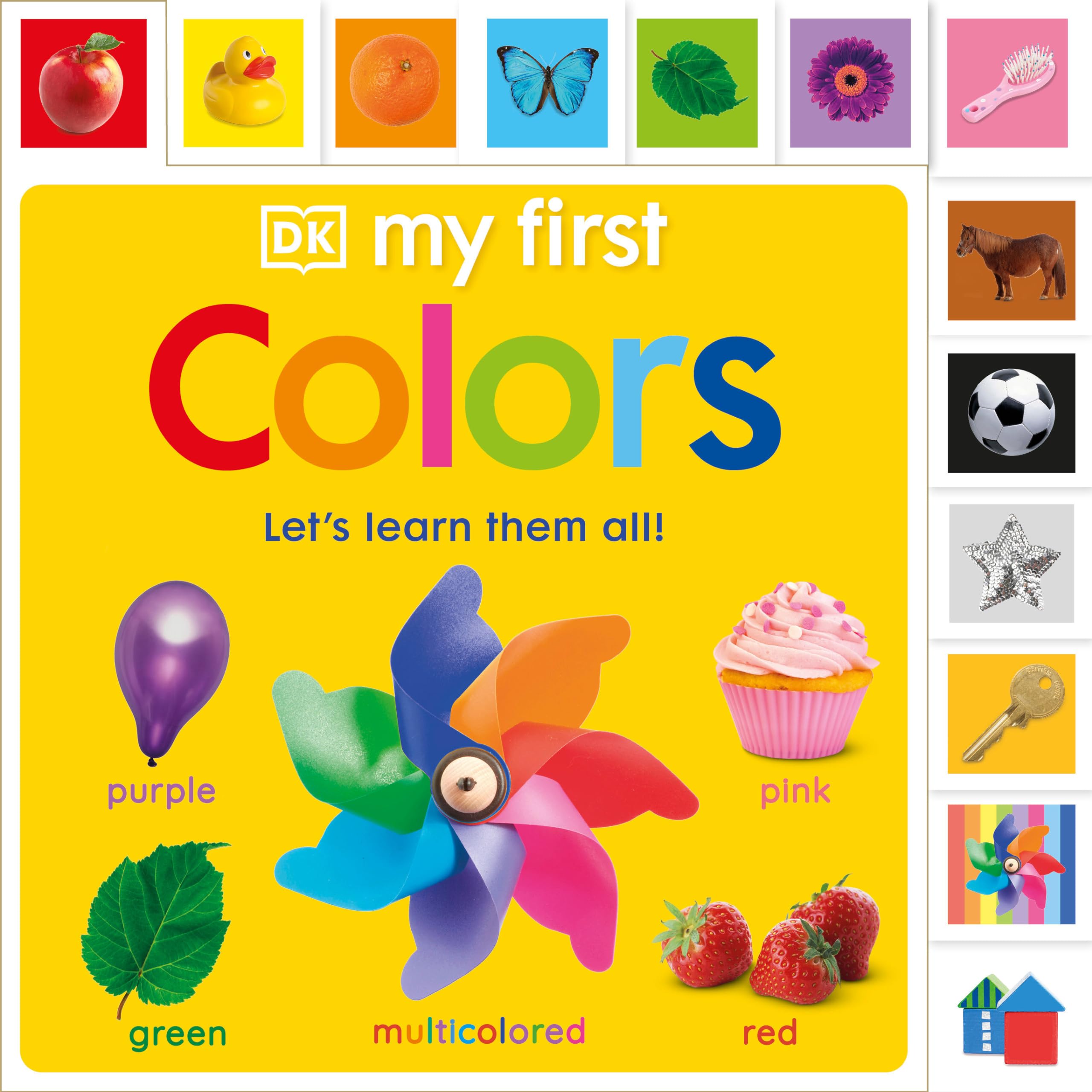 My First Colors: Let's Learn Them All (My First Tabbed Board Book),Used