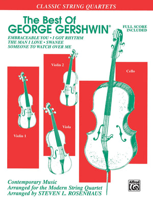 The Best of George Gershwin: Full Score & Parts (Classic String Quartets),Used