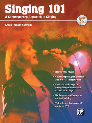 Singing 101: A Contemporary Approach To Singing, Book & Dvd (101 Series)