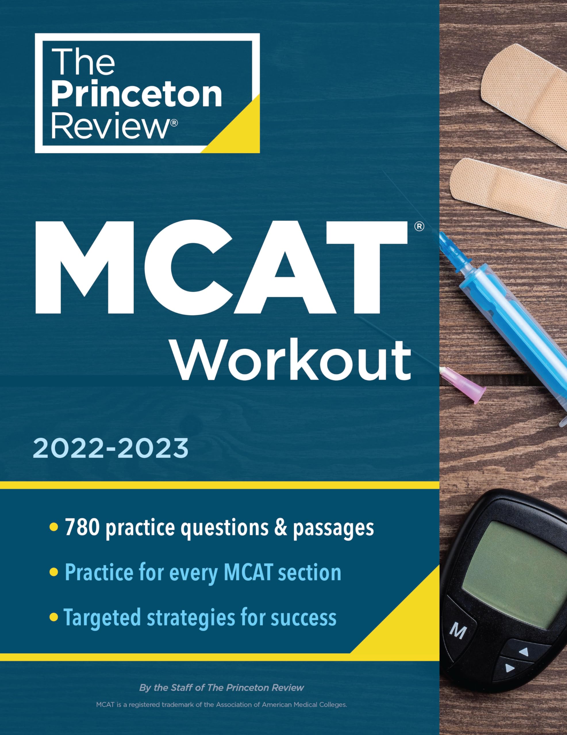 Mcat Workout, 20222023: 780 Practice Questions & Passages For Mcat Scoring Success (Graduate School Test Preparation)-new,New