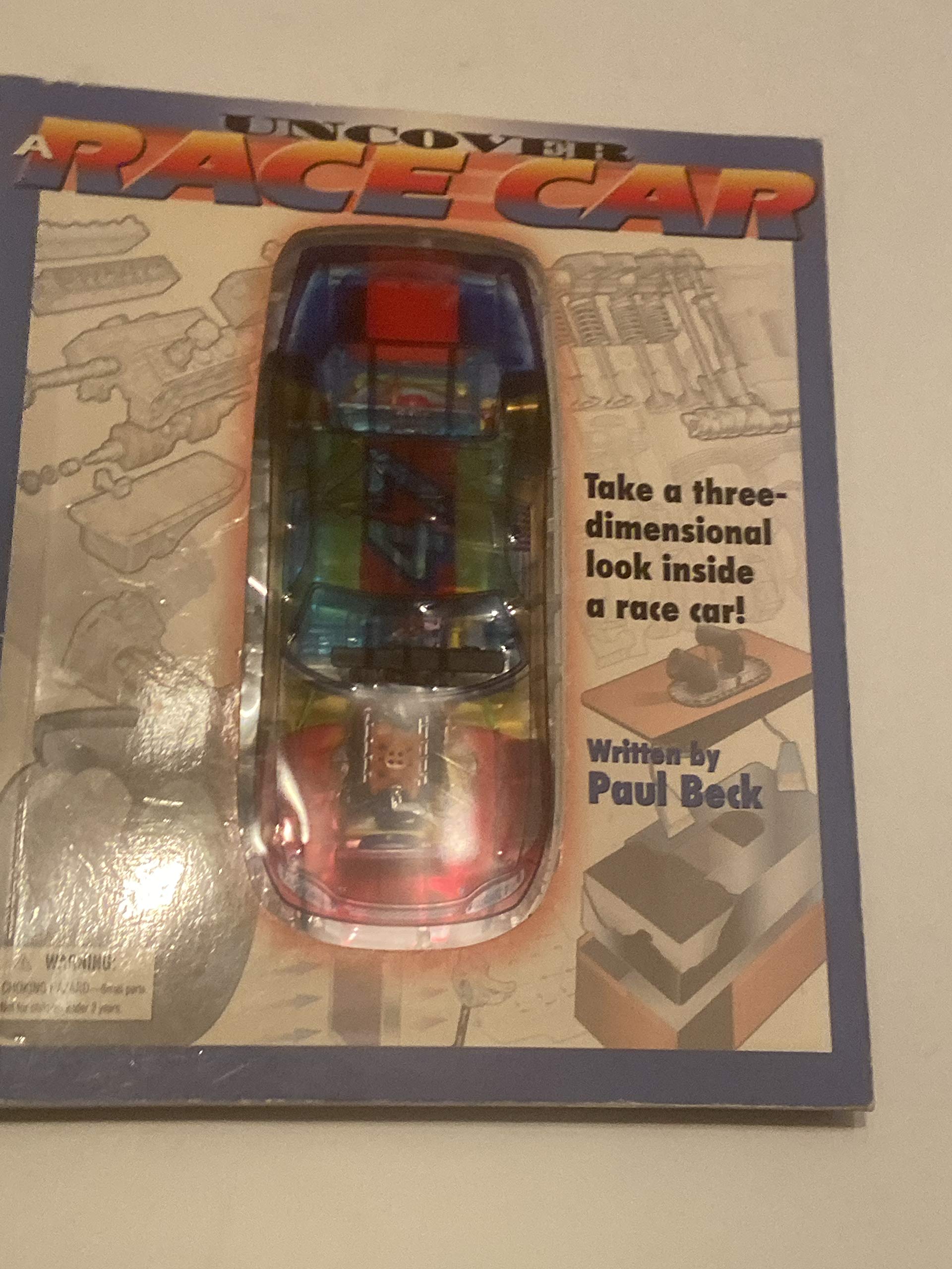 Uncover a Race Car: An Uncover It Book,Used