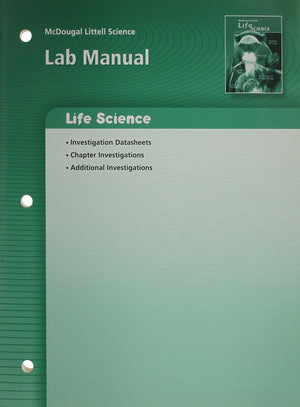 Mcdougal Littell Science: Life Science: Lab Manual,New