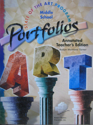 Portfolios: State of the Art Program Middle School, Annotated Teachers Edition,Used