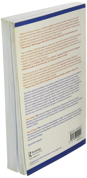 Ethics For Behavior Analysts
