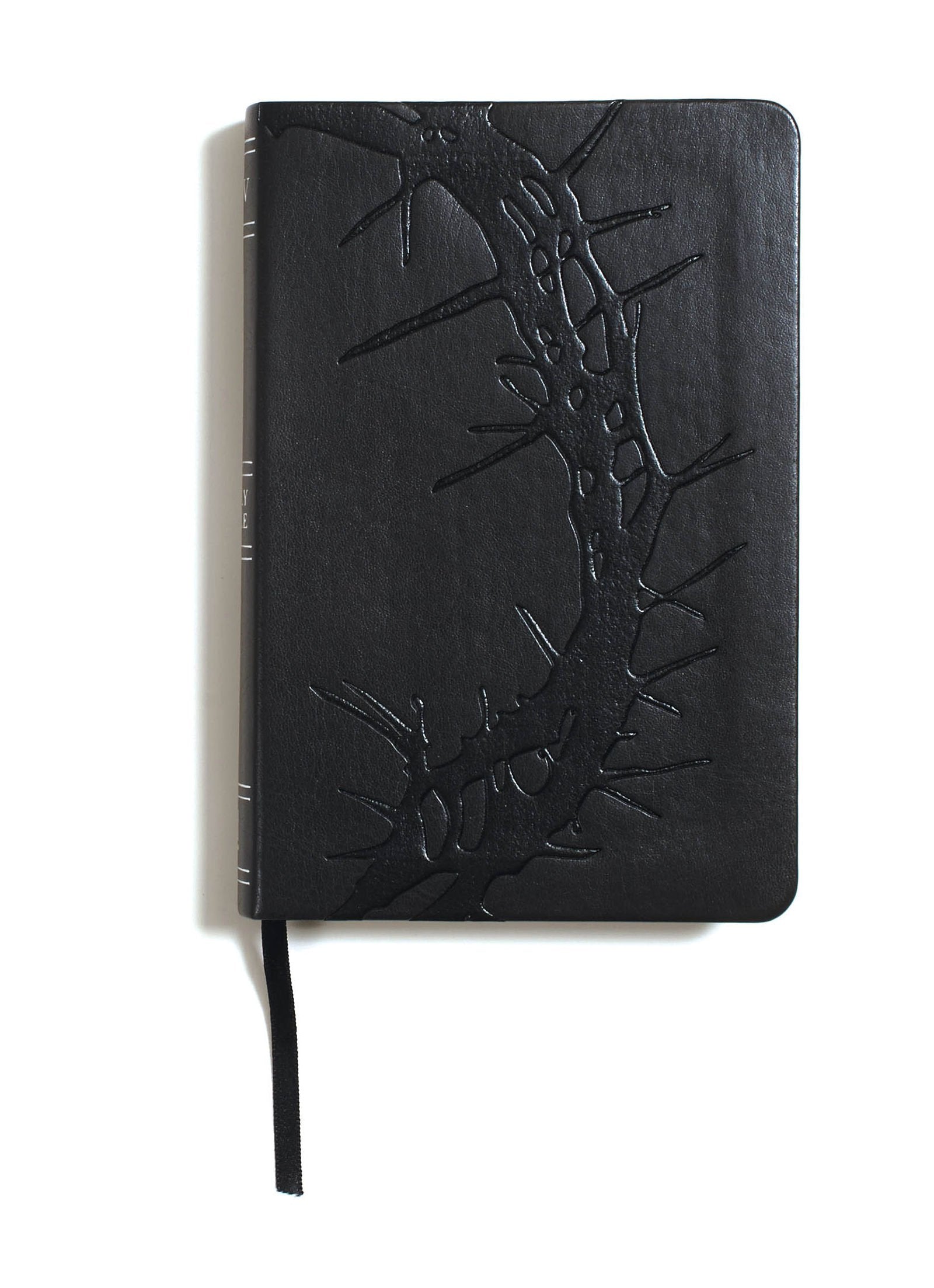 KJV Compact Ultrathin Bible, Charcoal LeatherTouch,Used