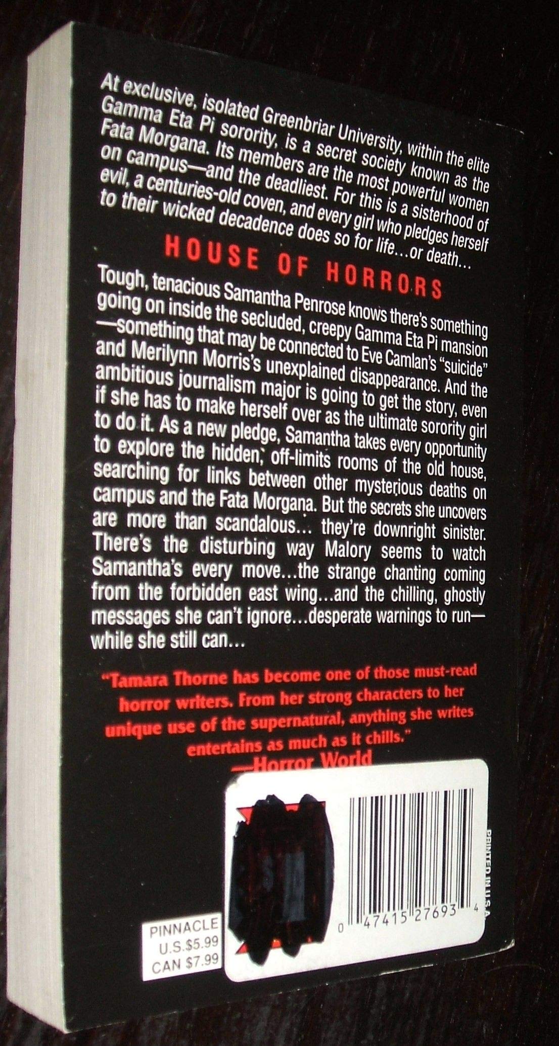 Samantha (The Sorority Trilogy),Used