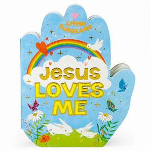 Jesus Loves Me Praying Hands Board Book  Gift for Easter, Christmas, Communions, Birthdays, and more! (Little Sunbeams),New