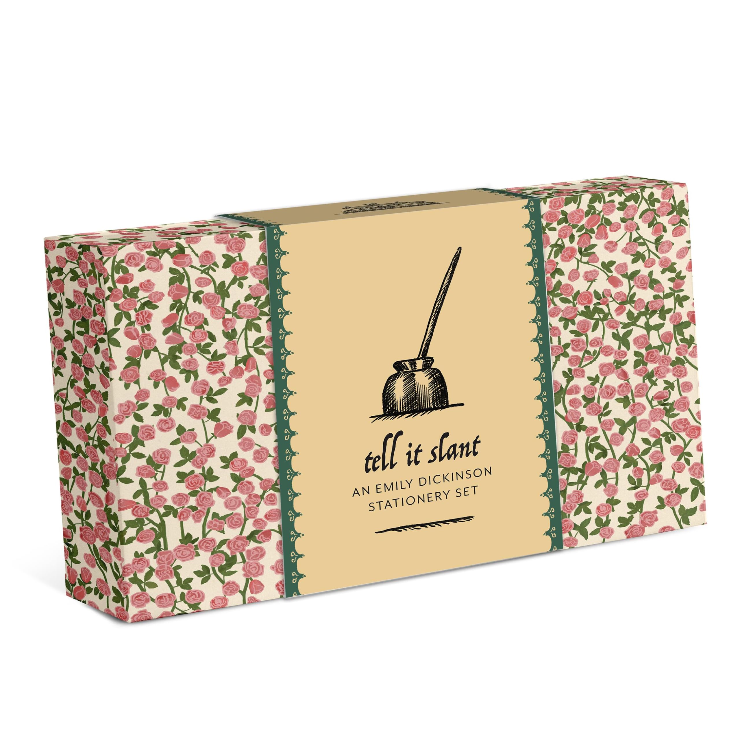 Tell It Slant: An Emily Dickinson Stationery Set: 8 Letters & Envelopes (Emily Dickinson Gift Collection)
