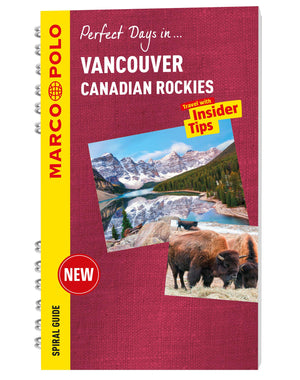 Vancouver & the Canadian Rockies Marco Polo Spiral Guide (Marco Polo Spiral Guides),Used