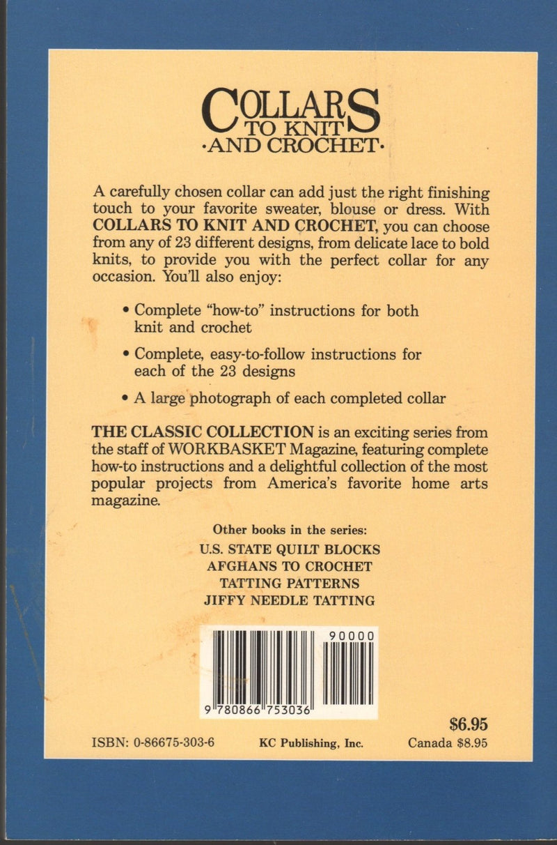 Collars To Knit And Crochet (Aunt Ellen'S Treasury),New