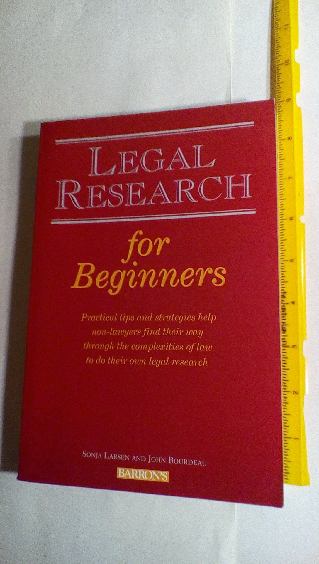 Legal Research For Beginners,Used