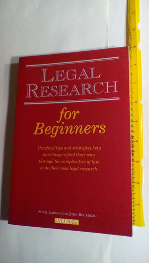 Legal Research For Beginners,Used