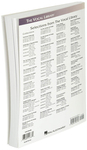 French Song Anthology: The Vocal Library, High Voice,Used