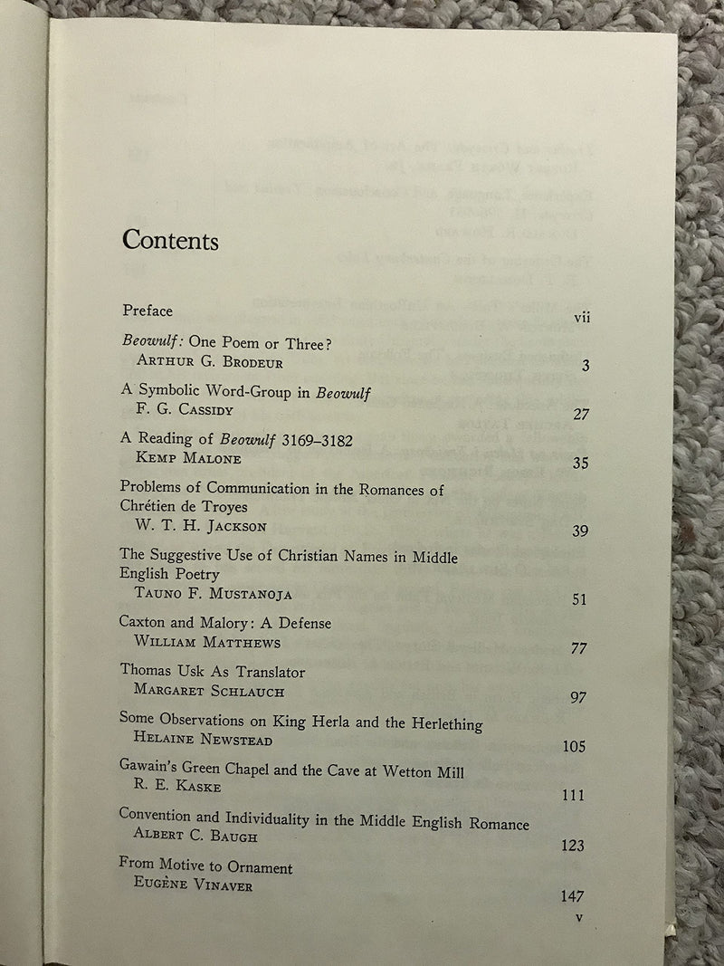 Medieval literature and folklore studies;: Essays in honor of Francis Lee Utley,Used