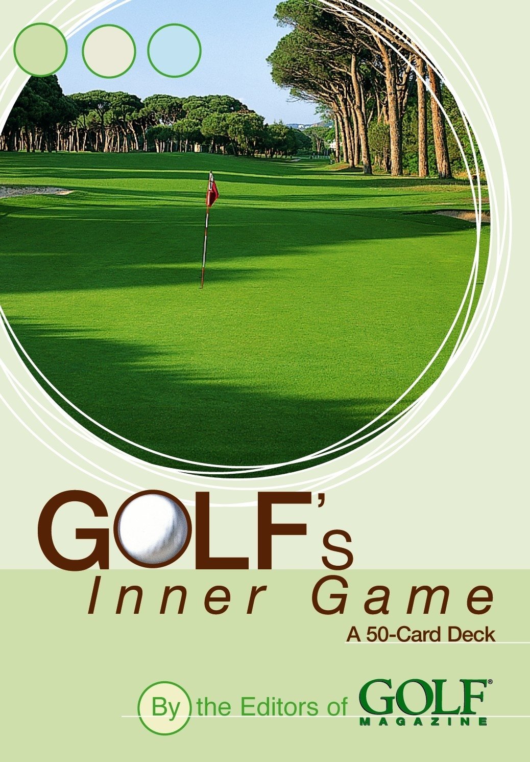Golfs Inner Game Cards: A 50Card Deck,Used