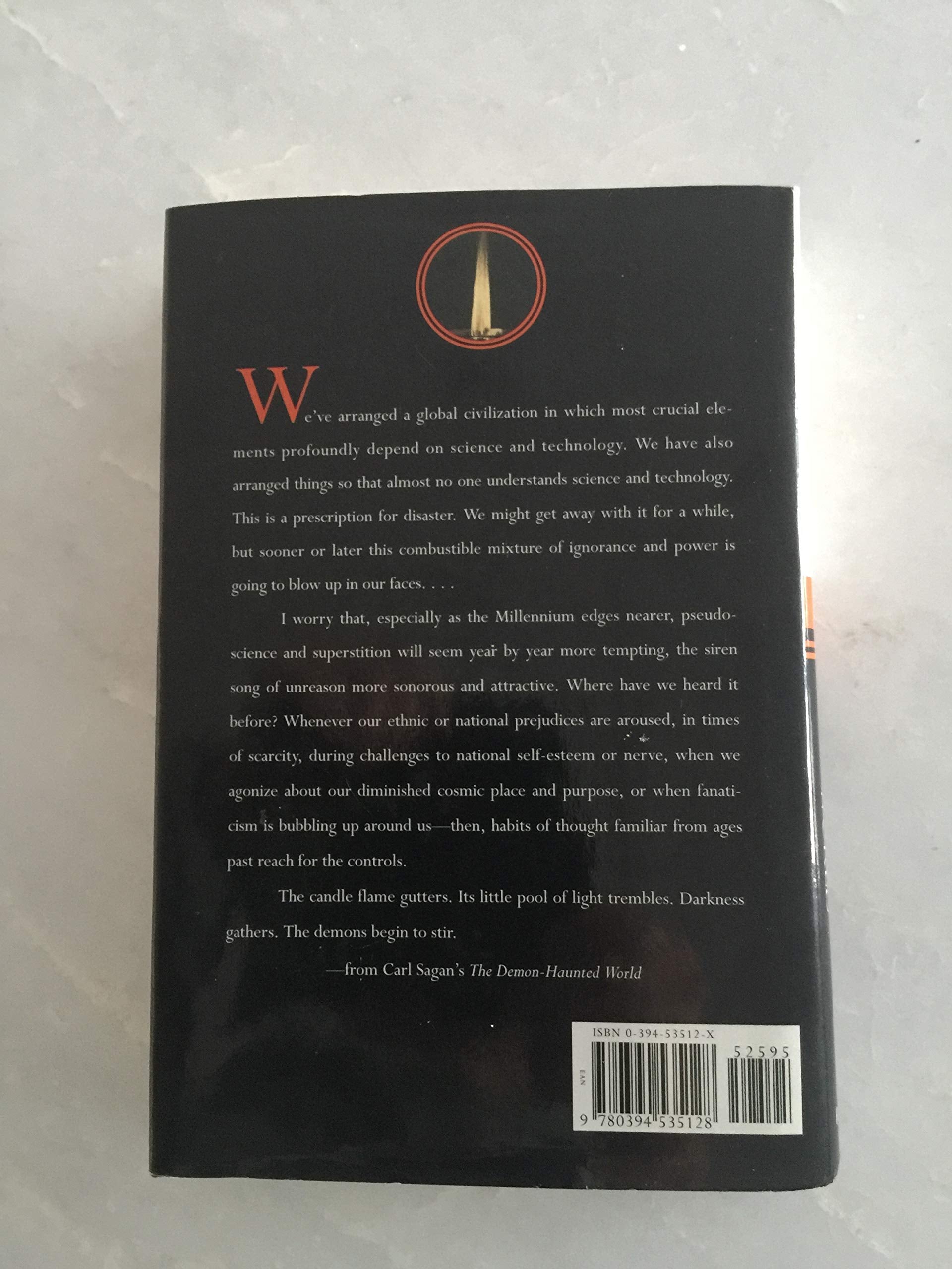 The Demonhaunted World: Science As A Candle In The Dark,New