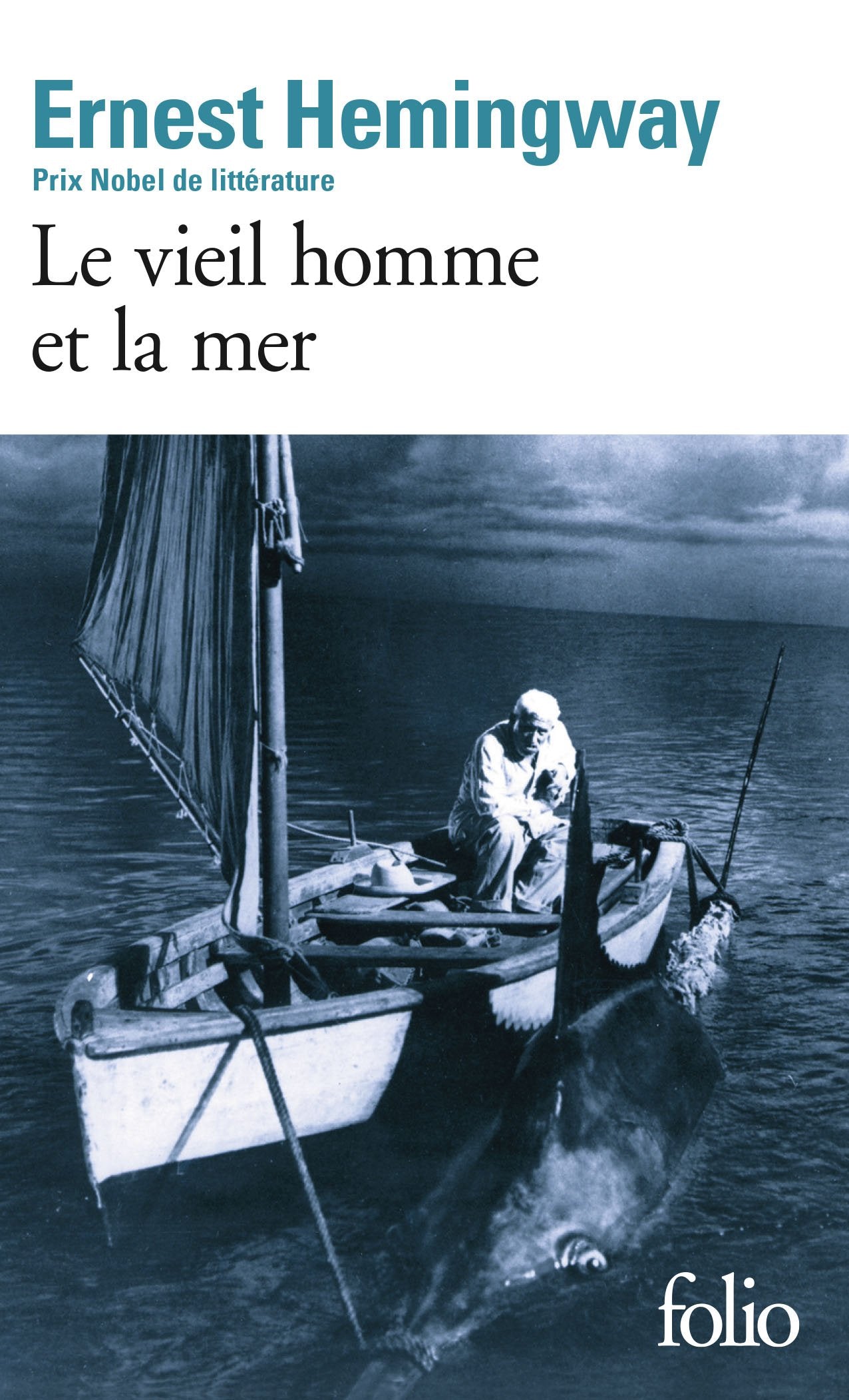 LE vieil homme et la mer (Folio) (French Edition),Used